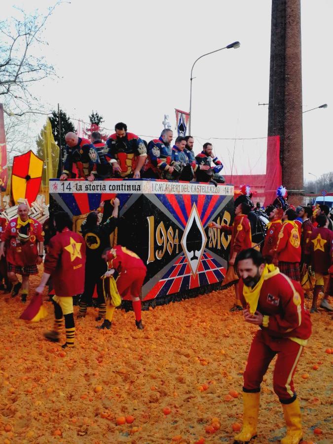 Ostello Di San Germano Borgofranco d'Ivrea Bagian luar foto
